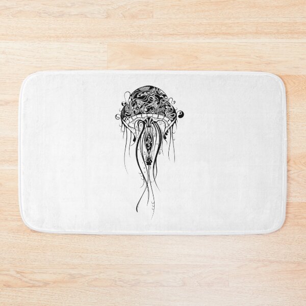 Item preview, Black jellyfish Design designed and sold by fun-times-store.