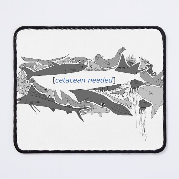 Item preview, Cetacean Needed designed and sold by Danna Staaf.
