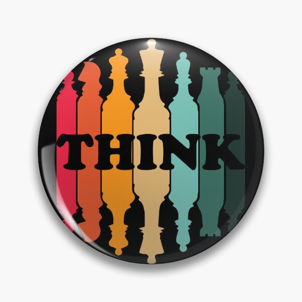 Item preview, Chess Retro Sunset Think designed and sold by Deco-Design.