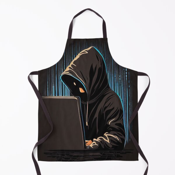 Item preview, Black hat hacker with hoodie designed and sold by RK - Shop.