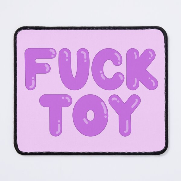 Item preview, Fucktoy | Cute Kawaii DDLG Purple Bubble Letters designed and sold by KinkShoppe.