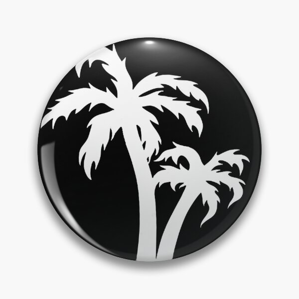 Item preview, Palm tree in the dark circle designed and sold by SimplyConnor.