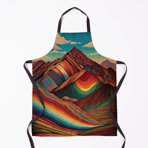 Item preview, Rainbow Mountains designed and sold by TheJadeCat.