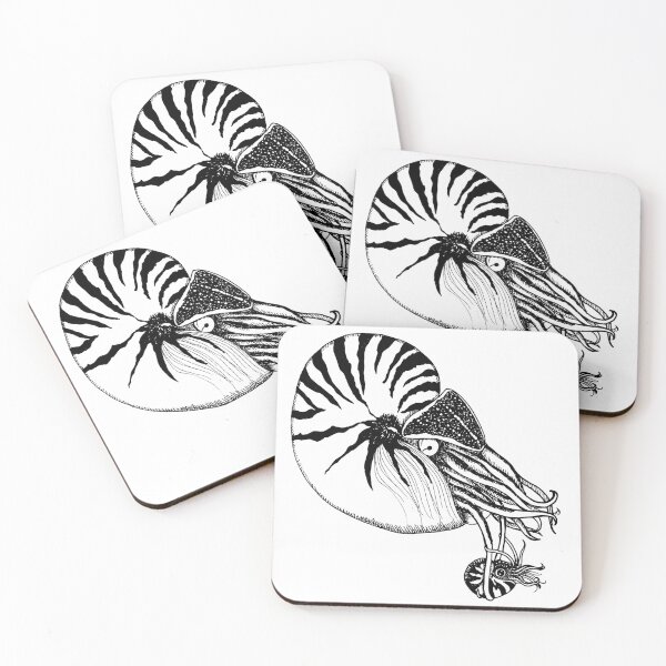Item preview, Playful Nautilus Parent and Child designed and sold by Danna Staaf.