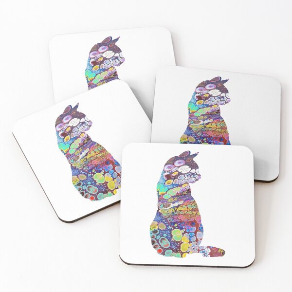 Item preview, Cat, Cat Painting, Cat Gifts, Cat Print, Cat Mug, Cat Art, Cat Ornament, Cat T-shirt, Cat Ornament, Cat Décor, Christmas Cat, designed and sold by Hazel Ryan Wagner.