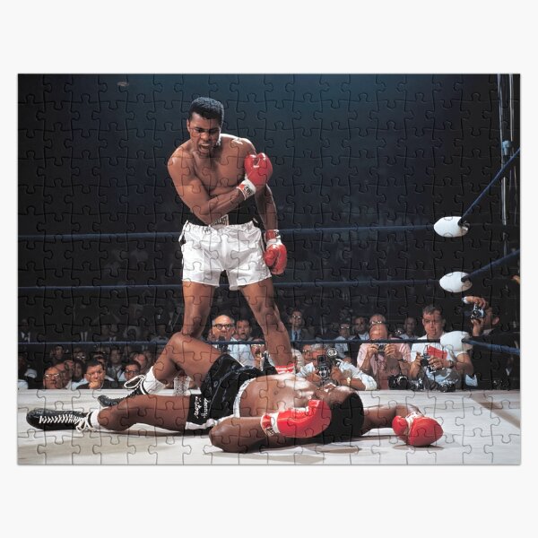 Vista previa del artículo con la obra «Muhammad Ali contra Sonny Liston 2 (HD)», diseñado y vendido por star-burst.