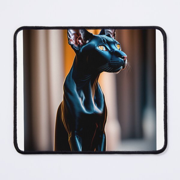 Artikelvorschau, Schwarze Sphynx-Katze entworfen und verkauft von Deadlyhal.
