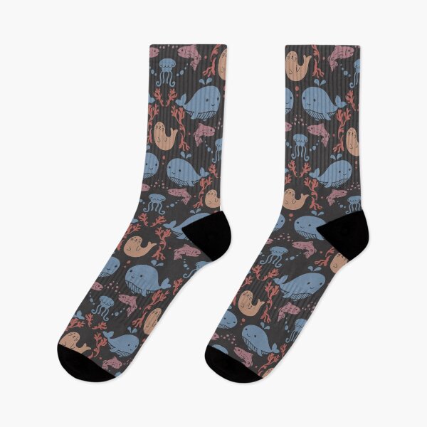 Item preview, Icelandic Sea Little friends | Dark Vintage palette designed and sold by Loopyful Design.