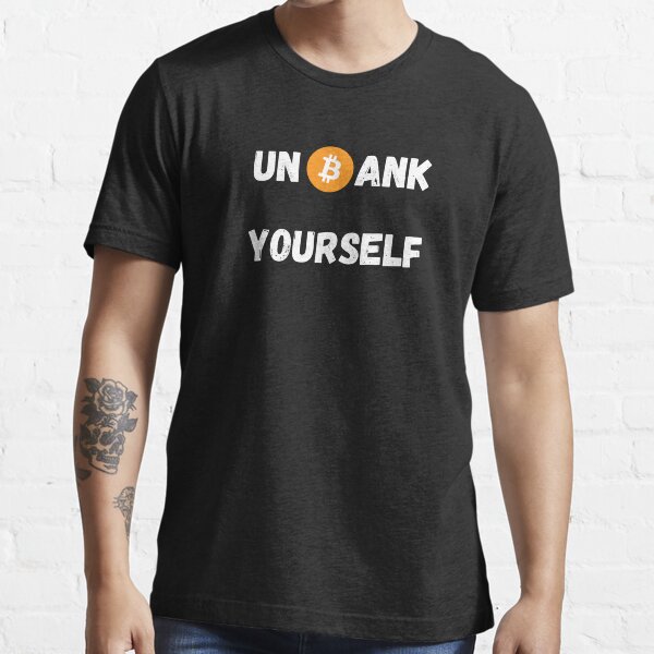 Item preview, Bitcoin - Unbank Yourself Design designed and sold by RektRepublic.