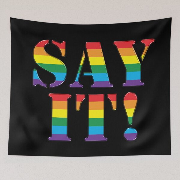 Item preview, Say It (big) Rainbow designed and sold by TheirChoice.