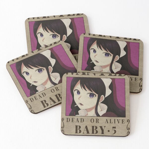 Item preview, Baby 5 Bounty One Piece Wanted Poster designed and sold by One Piece Bounty Poster.