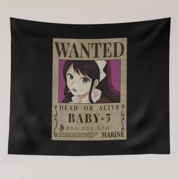 Item preview, Baby 5 Bounty One Piece Wanted Poster designed and sold by One Piece Bounty Poster.