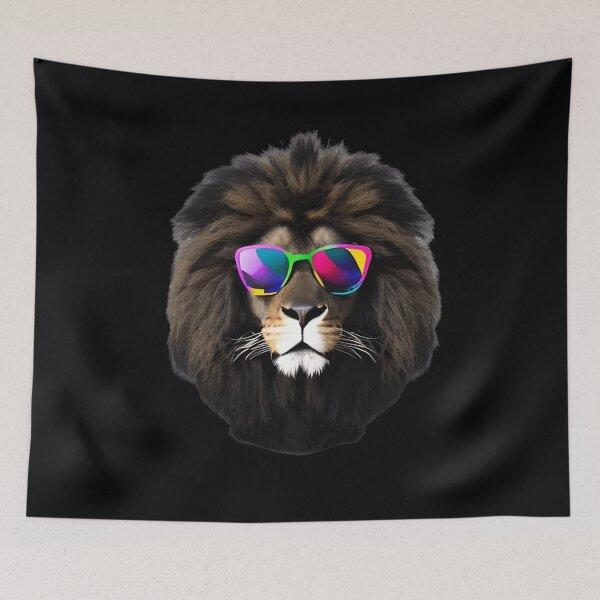 Item preview, Lion funny design designed and sold by PurfectPredator.