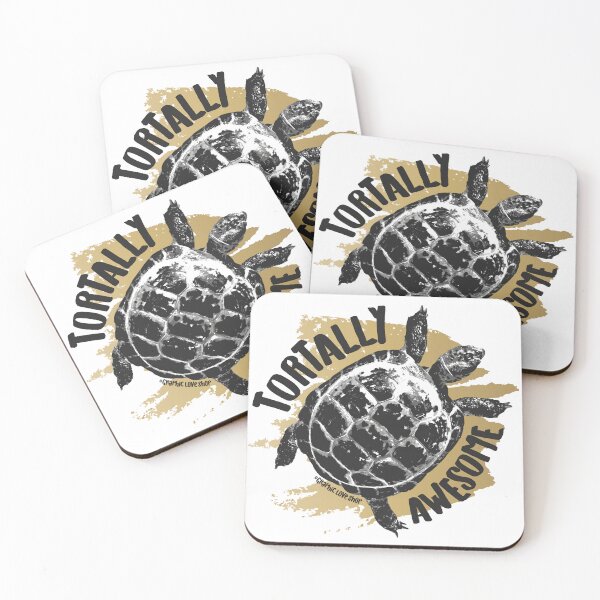 Item preview, Tortally Awesome, Tortoise Humor © GraphicLoveShop designed and sold by Graphic Love Shop.