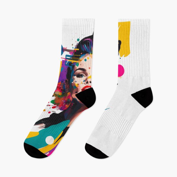 Item preview, A girl in a splash of colour designed and sold by Zaolta.