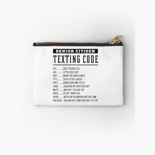 Item preview, Senior Citizen Texting Code - Mother's Day Funny Gift designed and sold by DiogoCalheiros.