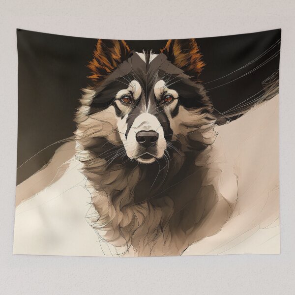 Item preview, Majestic Canine: Bucovina Shepherd Dog designed and sold by DavesDogShop.