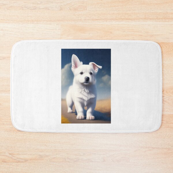 Item preview, Super Cute White Dog designed and sold by Deadlyhal.
