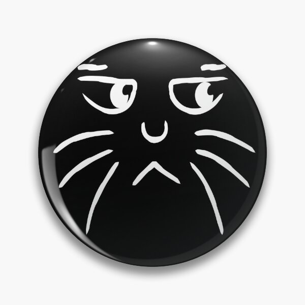 Item preview, Face of an upset cat designed and sold by The-Blue-Feline.