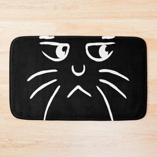 Item preview, Face of an upset cat designed and sold by The-Blue-Feline.