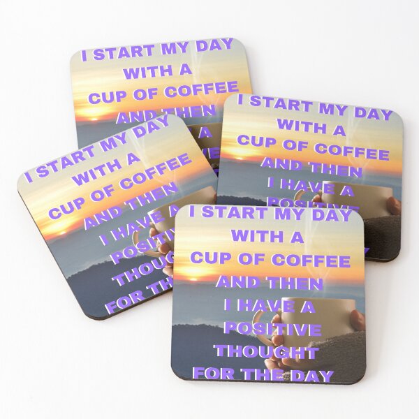 Item preview, POSITIVE COFFEE designed and sold by Kezzie Prints.