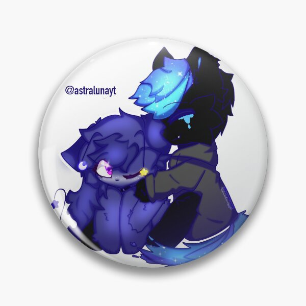 Item preview, Foxx & Luna / Pin-Art designed and sold by astralunaYT.