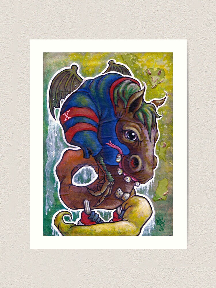 Alternate view of The Jersey Devil Art Print
