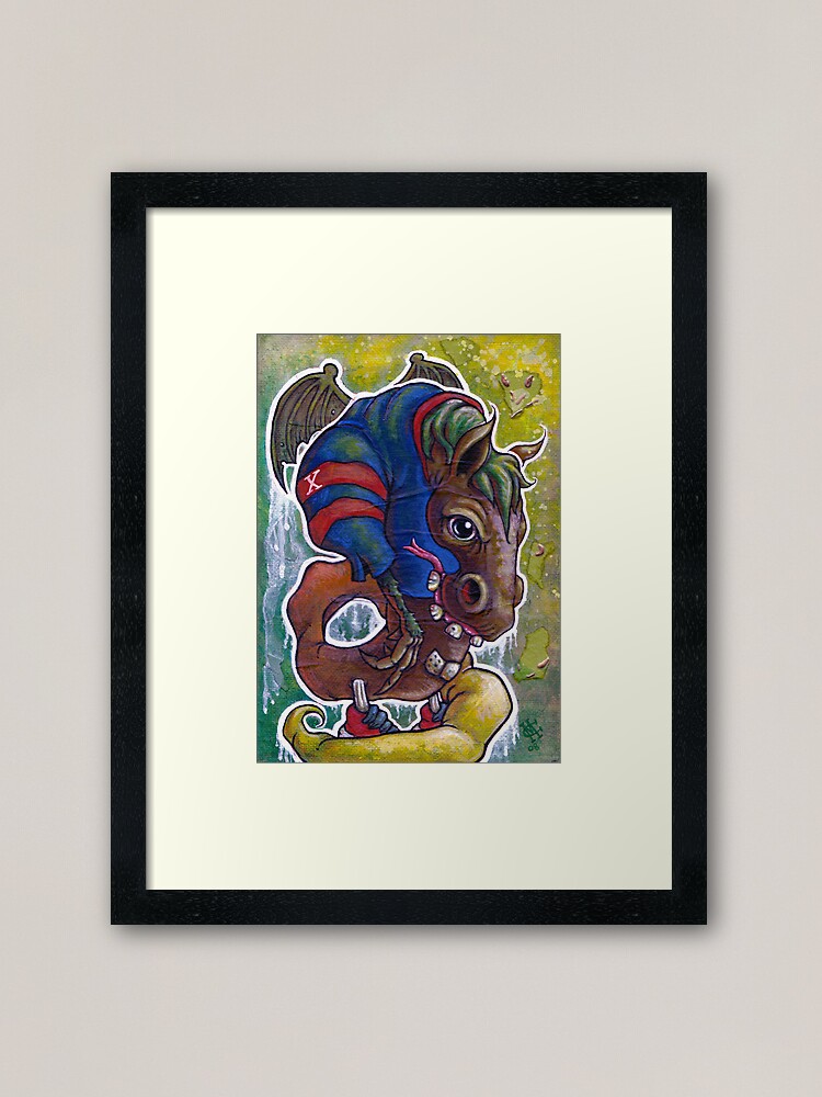 Alternate view of The Jersey Devil Framed Art Print