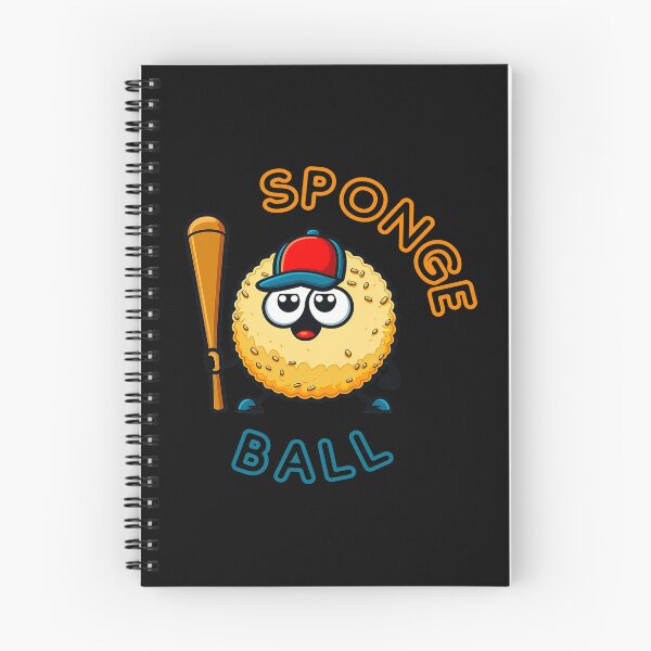 Item preview, funny sponge baseball_spongeball designed and sold by Pawtastic Prints.