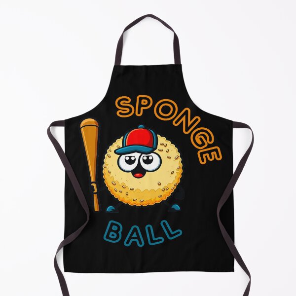 Item preview, funny sponge baseball_spongeball designed and sold by Pawtastic Prints.