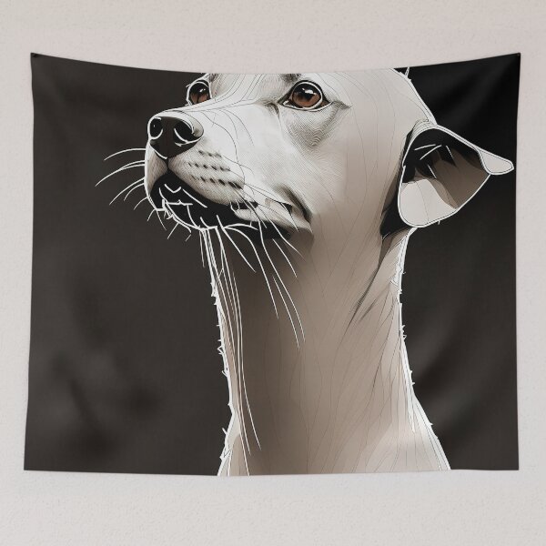 Item preview, Majestic Canine: Mexican Hairless Dog designed and sold by DavesDogShop.