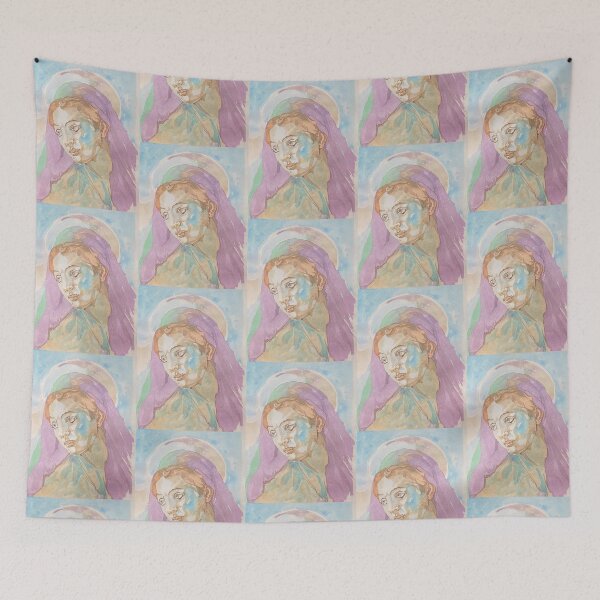 Item preview, Saint or Madonna. Original Christian Art designed and sold by Cefercom.