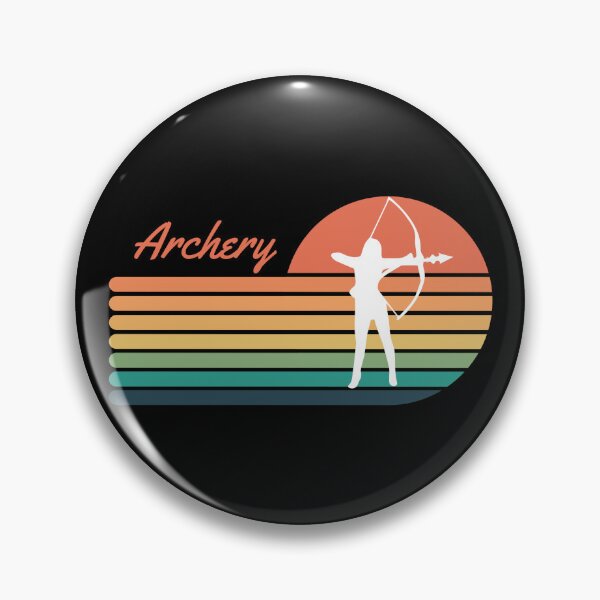 Item preview, Archery Girl Retro Sunset designed and sold by AlpacaSmokes.
