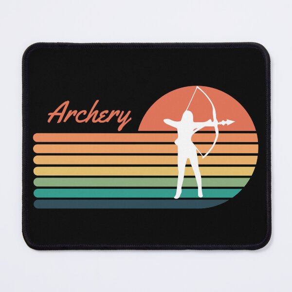 Item preview, Archery Girl Retro Sunset designed and sold by AlpacaSmokes.