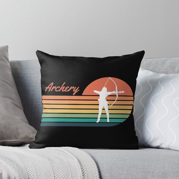 Item preview, Archery Girl Retro Sunset designed and sold by AlpacaSmokes.