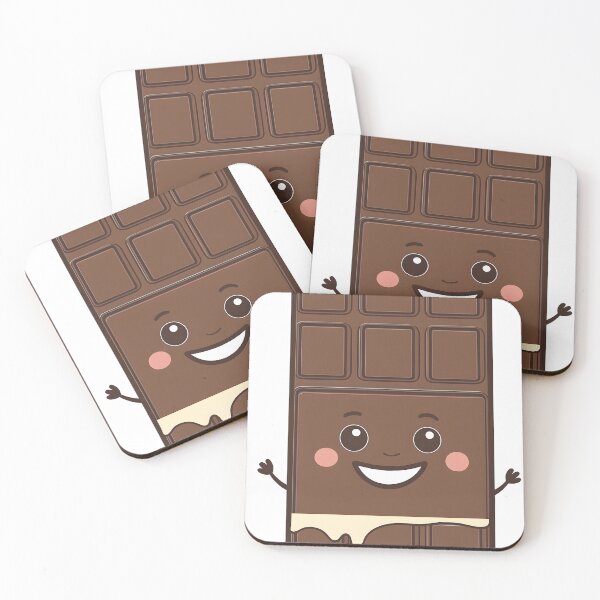 Item preview, kawaii chocolate bar designed and sold by R.L cases and stickers.