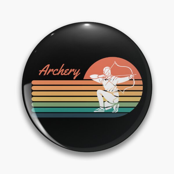 Item preview, Archery Guy Retro Sunset designed and sold by AlpacaSmokes.