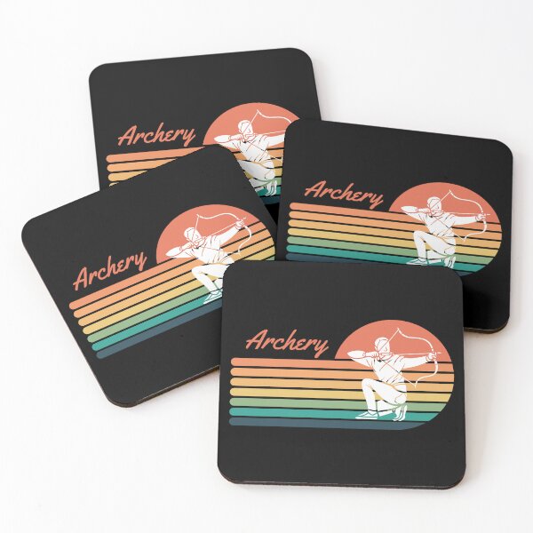 Item preview, Archery Guy Retro Sunset designed and sold by AlpacaSmokes.