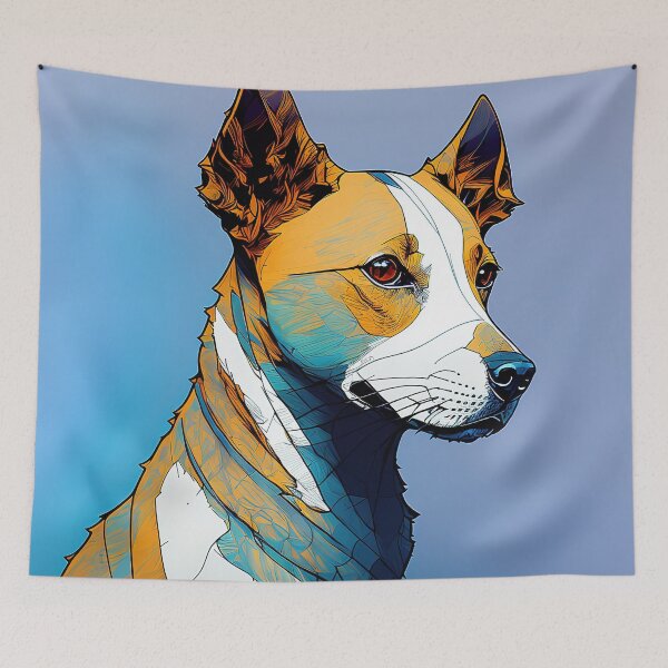 Item preview, Majestic Canine: Blue Paul Terrier designed and sold by DavesDogShop.