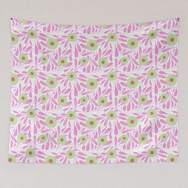 Item preview, Green Pincushion Flower - White designed and sold by JaselviiStudio.