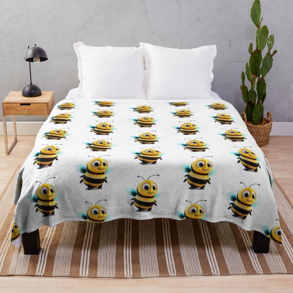 Item preview, happy cute bee character t-shirt designed and sold by Ladidia.