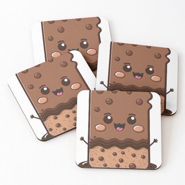 Item preview, kawaii choclate- cute and happy designed and sold by R.L cases and stickers.