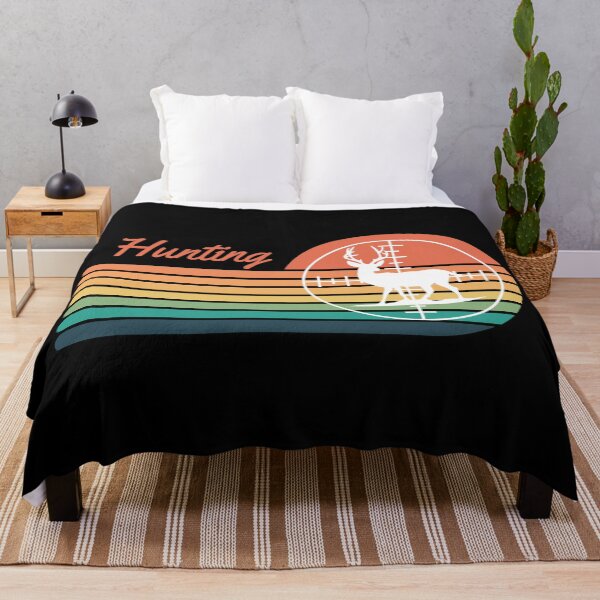 Item preview, Hunting Deer Retro Sunset designed and sold by AlpacaSmokes.