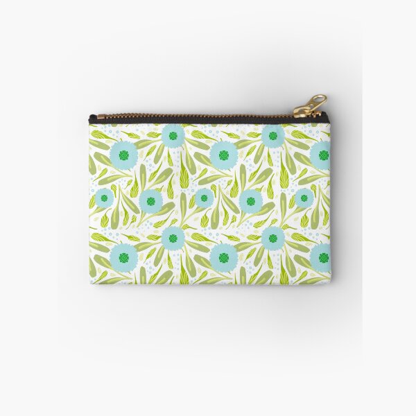Item preview, Blue Pincushion Flower - White designed and sold by JaselviiStudio.