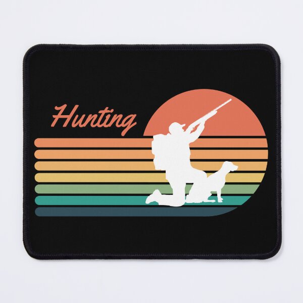 Item preview, Hunting Dog Retro Sunset designed and sold by AlpacaSmokes.