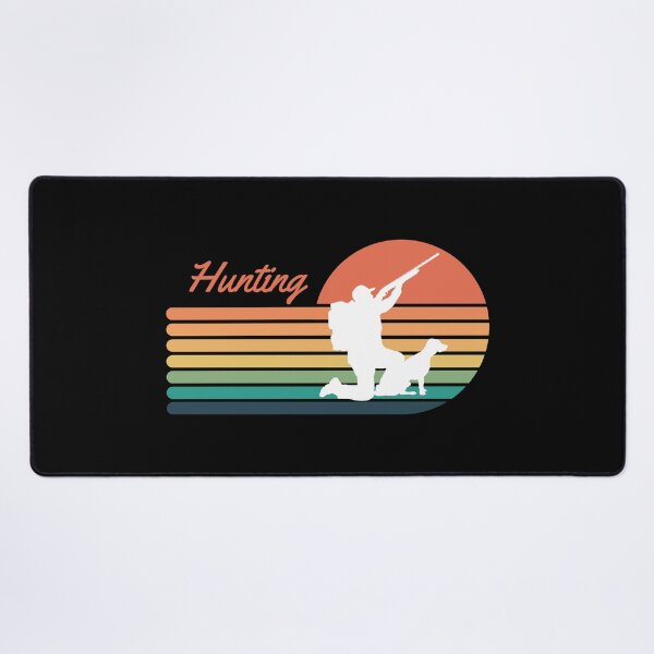 Item preview, Hunting Dog Retro Sunset designed and sold by AlpacaSmokes.