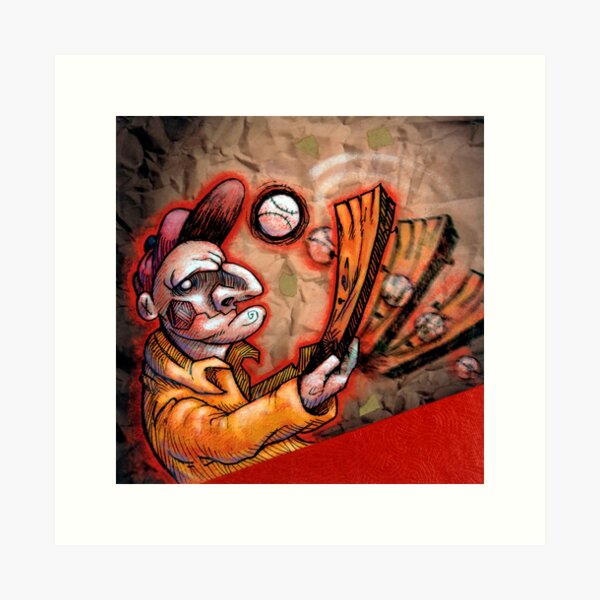 Swingin' Punch Art Print