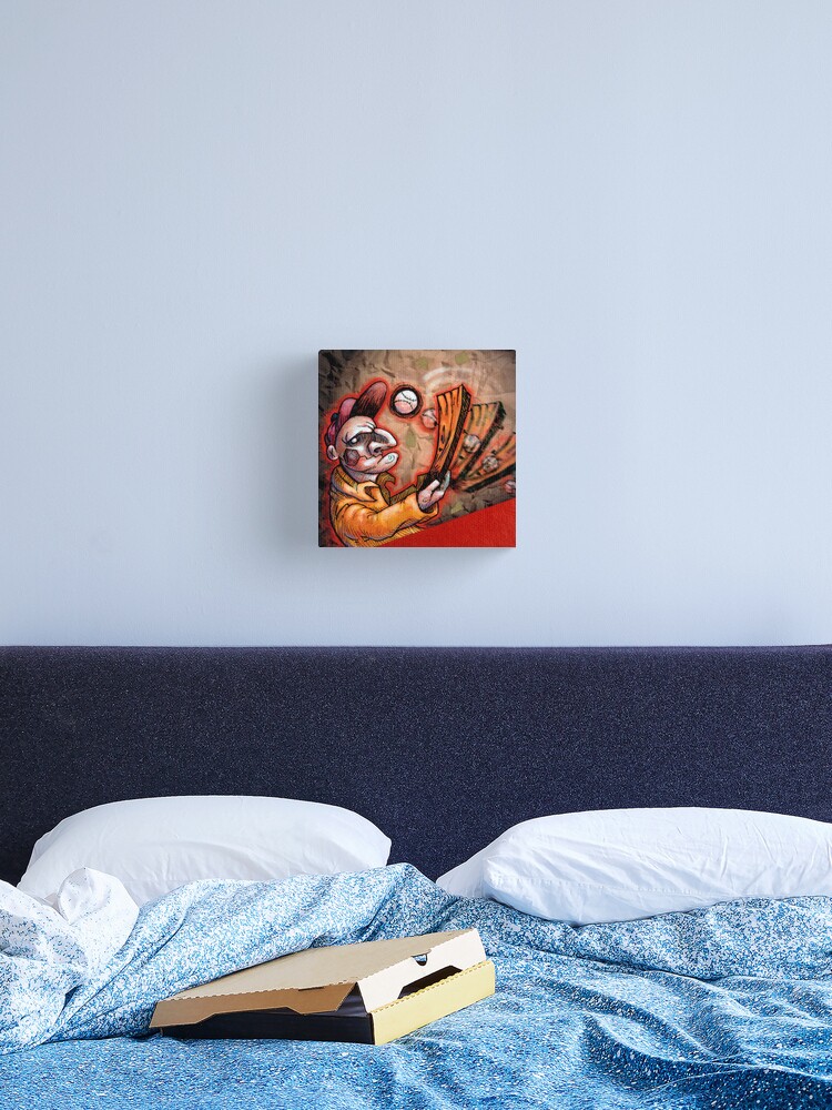 Thumbnail 1 of 3, Canvas Print, Swingin' Punch designed and sold by Craig Medeiros.