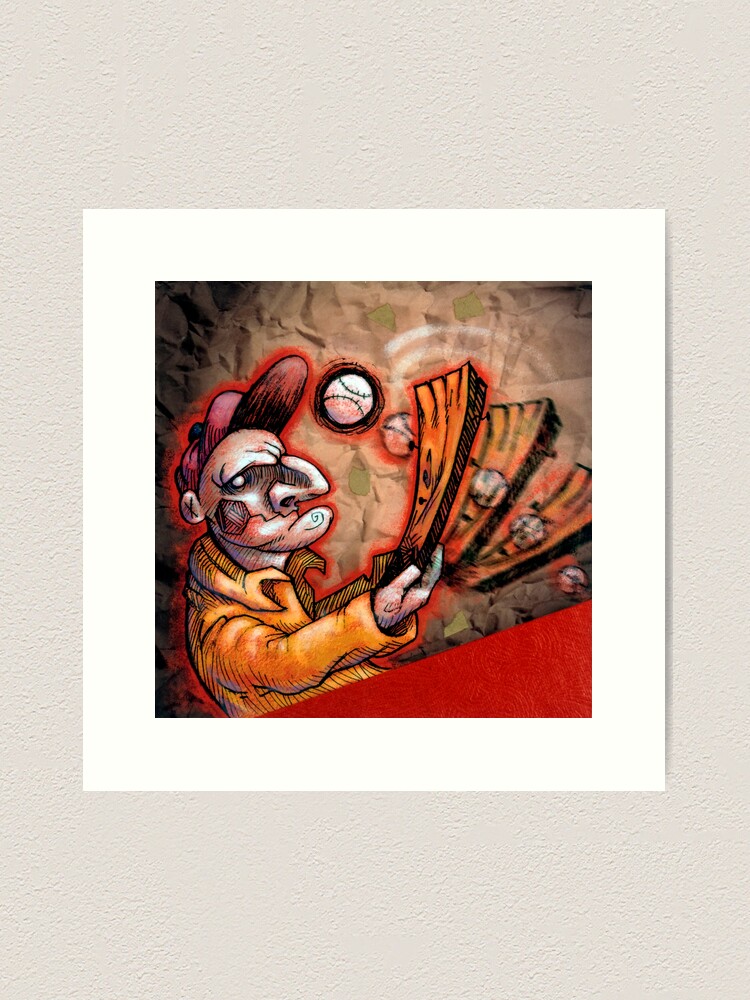 Alternate view of Swingin' Punch Art Print