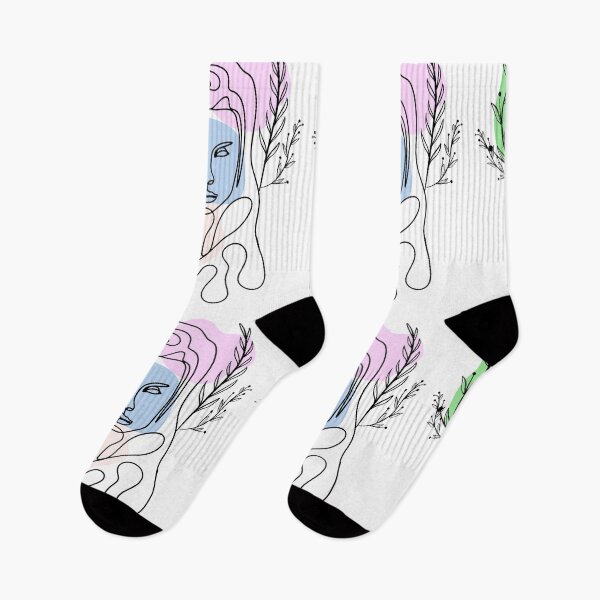 Aperçu de l'œuvre Fleurs Lineart Fille créée et vendue par Diamashop.